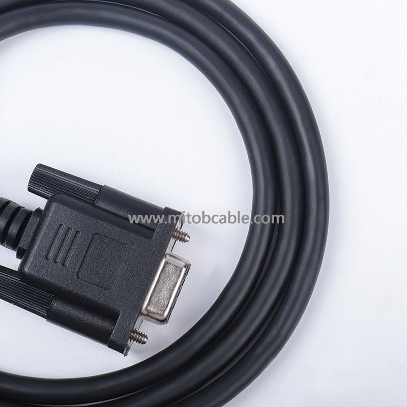  VAG 16PIN TO DB9 Female Connector Serial RS232 OBD2 CA BLE Cable 
