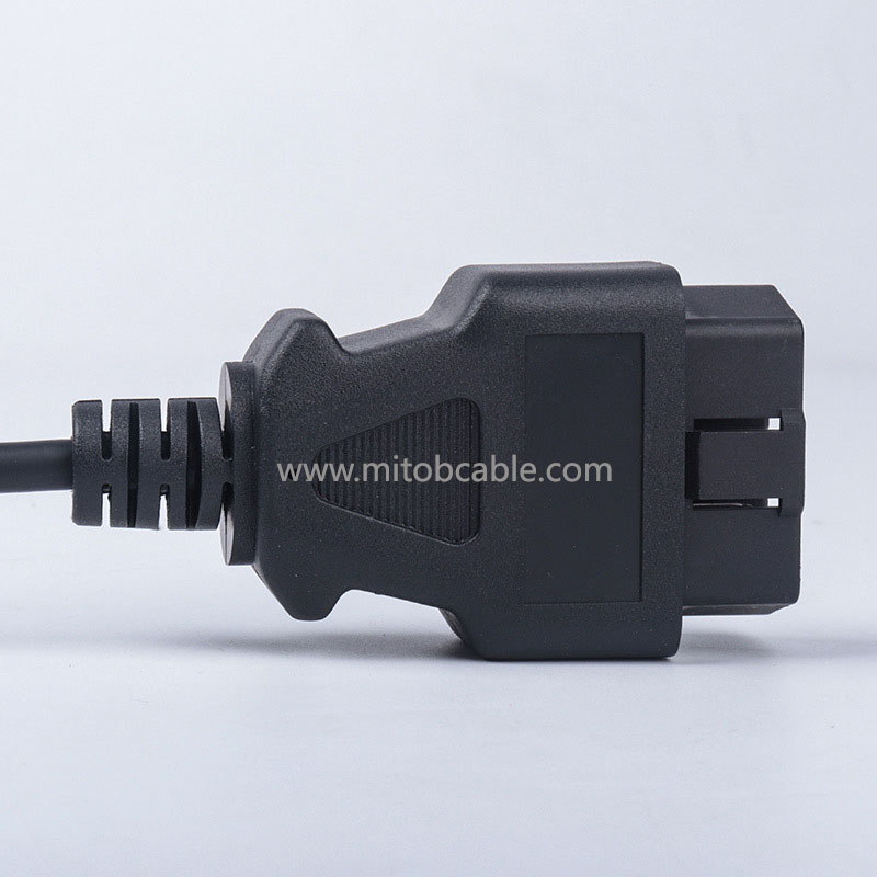  VAG 16PIN TO DB9 Female Connector Serial RS232 OBD2 CA BLE Cable 