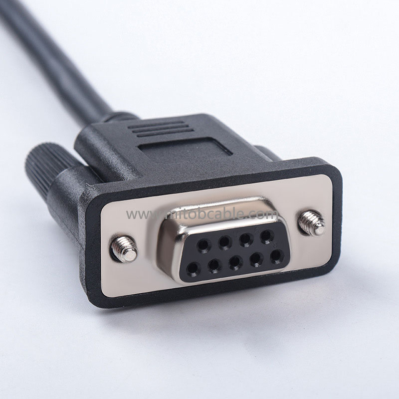  VAG 16PIN TO DB9 Female Connector Serial RS232 OBD2 CA BLE Cable 