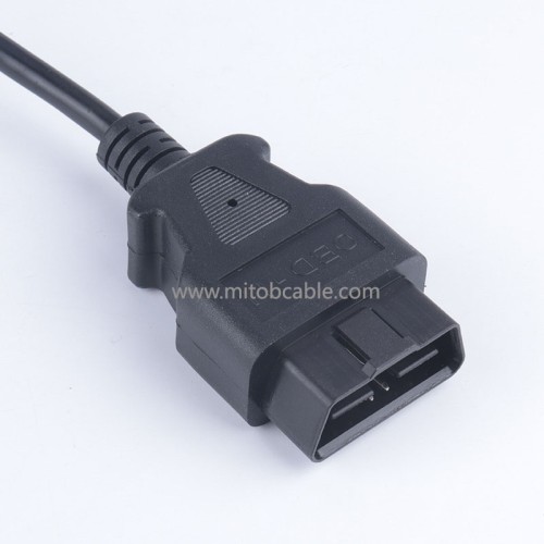 OBD2 16PIN to 4 DB 9PINCABLE OBD2 Diagnostic Tool Connection Cable