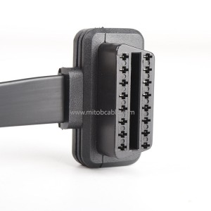 OBD2 one point two full core extension cable with switch 16 pins 16 cores all energized with independent switch 