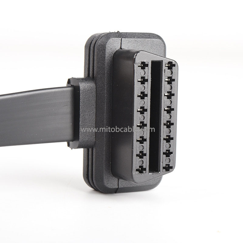 OBD2 one point two full core extension cable with switch 16 pins 16 cores all energized with independent switch 