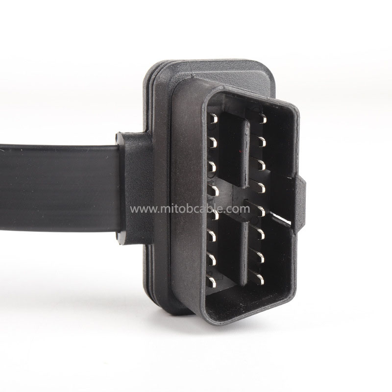 OBD2 one point two full core extension cable with switch 16 pins 16 cores all energized with independent switch 
