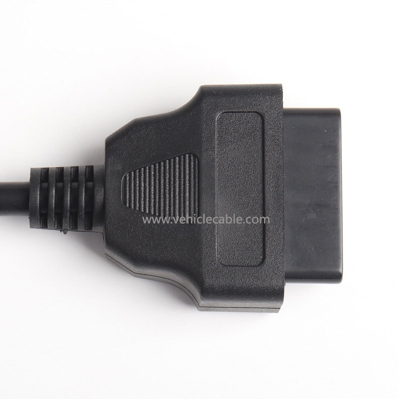OBD Extension Cable Male to Female 16-pole energised OBD2 Diagnostic Tool Extension Cable 16pin Extension Cable 30cm 