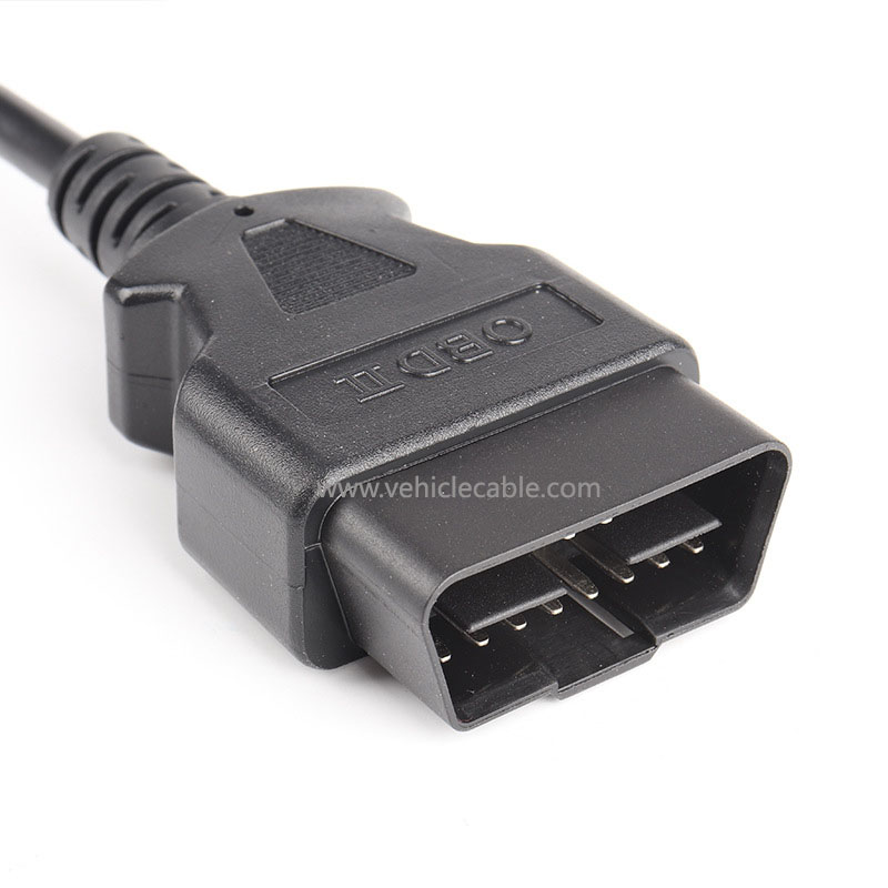 Car OBD extension cable male to female 16 core energised 16PIN OBD2 diagnostic tool extension cable 1.5m 