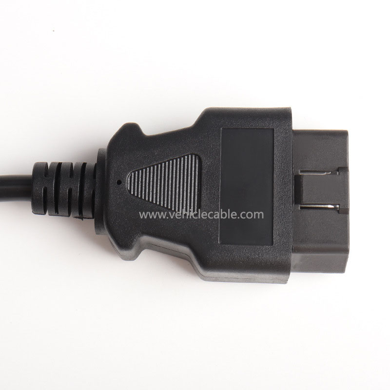 16Pin Pin Male Connection Cable Open male OBD 2 Cable 30cm 