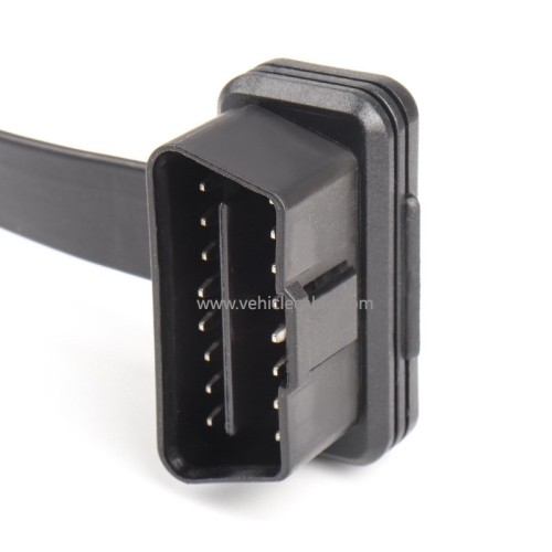 OBD2 Male to Female Flat Cable Extension Cable Car Computer Extension Cable 16 pins 16 cores all energised
