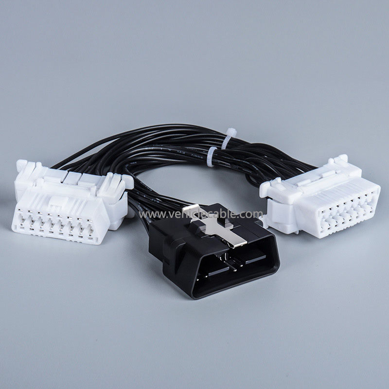 Toyota obd2 harness OBD interface expansion one-point-two conversion cable Suitable for use with multiple devices 
