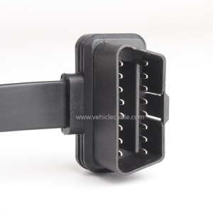 Automotive OBD2 Male to Female Extension Cable Flat Cable OBD Connection Cable 16 Pin Connector 16 Core 3m 5m 10m 