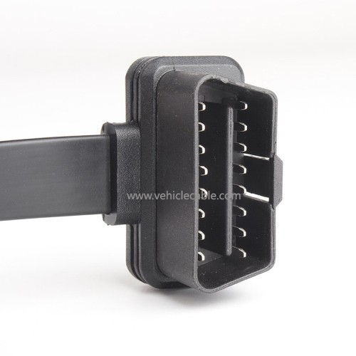 Automotive OBD2 Male to Female Extension Cable Flat Cable OBD Connection Cable 16 Pin Connector 16 Core 3m 5m 10m