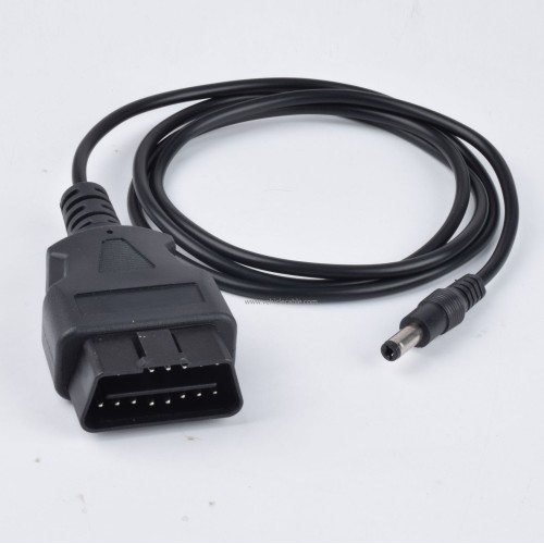 Car OBD2 16Pin to DC Power Cable Car Diagnostic Connector OBD 16 Pin Male Connector