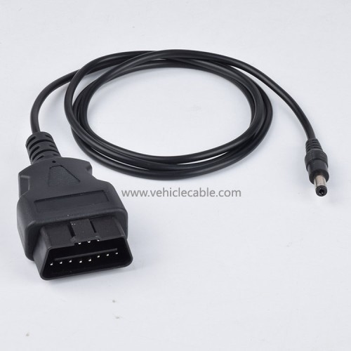 Car OBD2 16Pin to DC Power Cable Car Diagnostic Connector OBD 16 Pin Male Connector