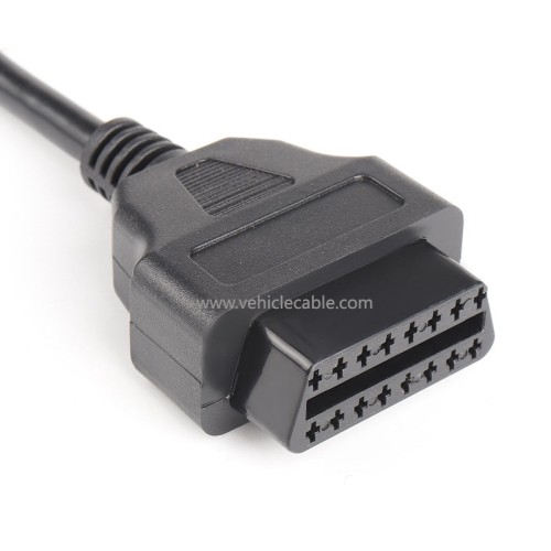 Car Truck OBD Extension Cable Male to Female 16-pole Energised 16PIN OBD2 Diagnostic Tool Audit Car Connection Cable