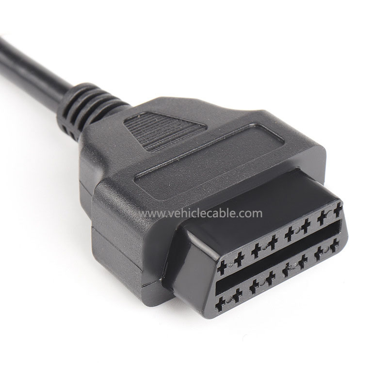 Car Truck OBD Extension Cable Male to Female 16-pole Energised 16PIN OBD2 Diagnostic Tool Audit Car Connection Cable 