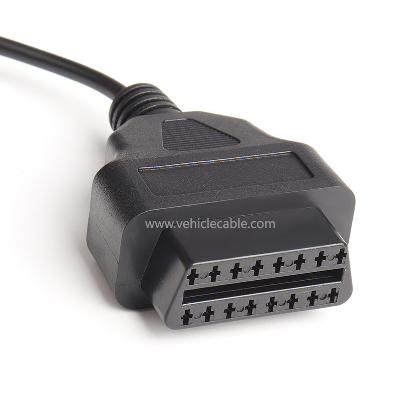 OBD2 female to USB connection cable car driving computer obd adapter cable GPS pickup cable 
