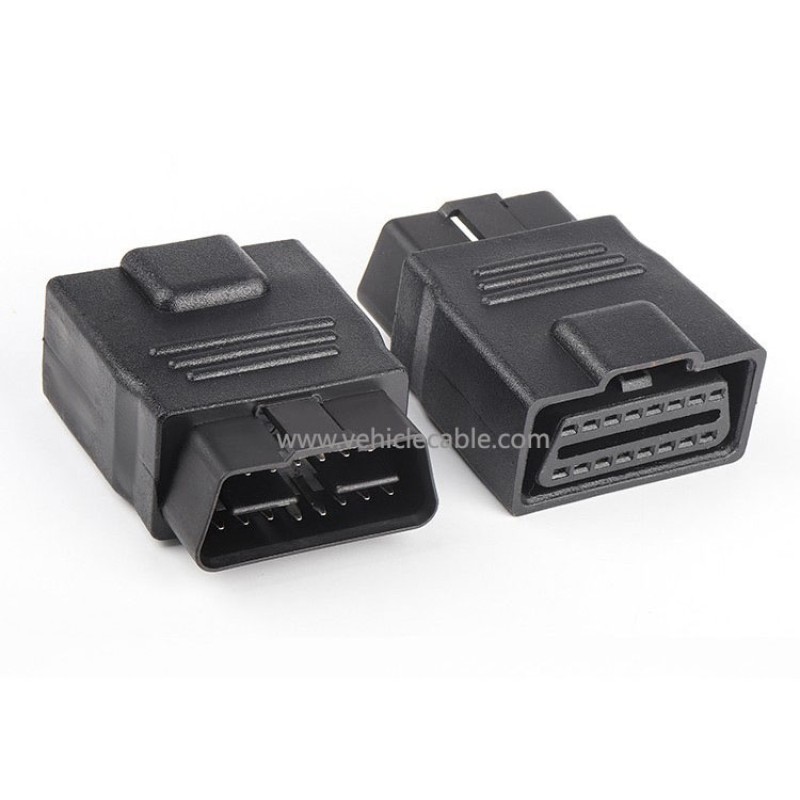 Car tester plug car computer OBD2 extension cable 16P full power adapter 12V 24V 