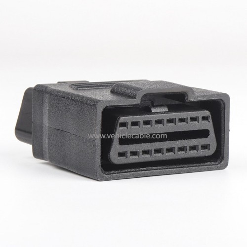 Car tester plug car computer OBD2 extension cable 16P full power adapter 12V 24V