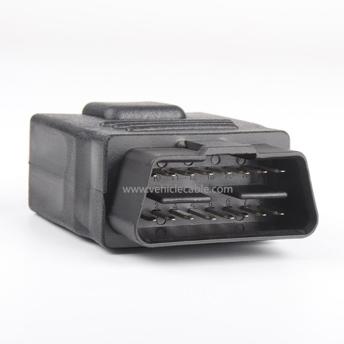 Car tester plug car computer OBD2 extension cable 16P full power adapter 12V 24V