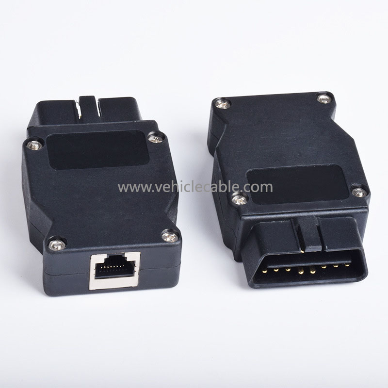 For BMW interface connector BMW enet OBD2 16Pin mesh OBD plugs 