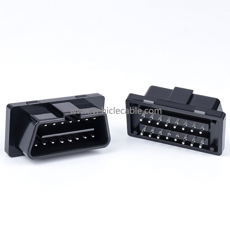 Car OBD housing OBD2 plug connector ELM327 Bluetooth MINI shell J1962M 