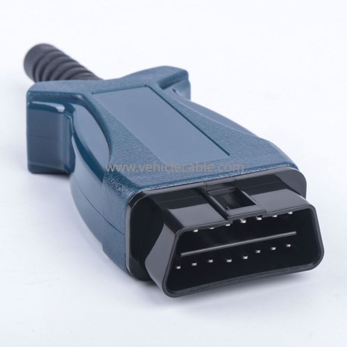 Automotive OBD2 16-Pin Connector Connection Male OBD Housing with Plug+Shell+SR+Screws