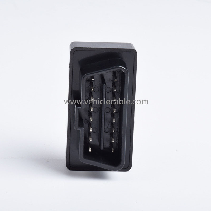 Car OBD housing OBD2 plug connector ELM327 bluetooth obd male connector 