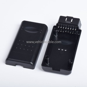 Automotive OBD2 housing obd plug OBDII opcom large housing 