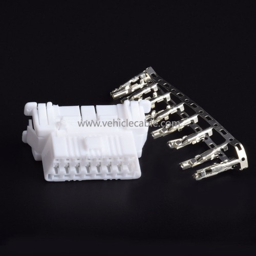 Automotive OBD2 16Pin Female Connector OBD Plug Toyota Nissan Female