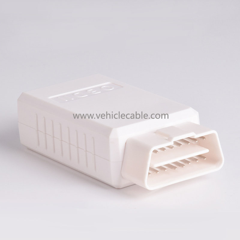 Car OBD2 Bluetooth OBD interface plug 16pin connector male modification J1962M OBDII Shell 