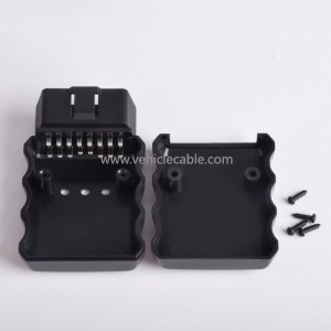 Automotive OBD interface plug 16pin connector male retrofit J1962M OBDII Bluetooth 32 7 Shell 