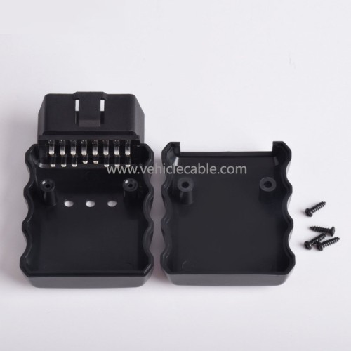 Automotive OBD interface plug 16pin connector male retrofit J1962M OBDII Bluetooth 32 7 Shell