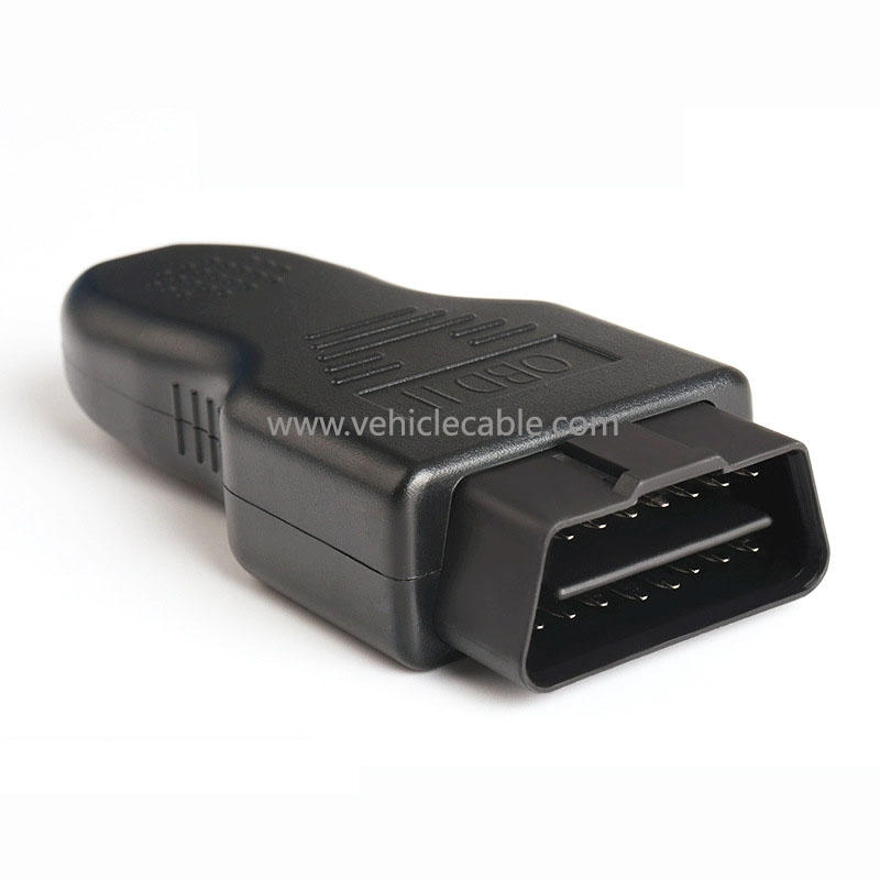Automotive OBD2 Male Handle Housing OBD 16Pin Plug Hoist Housing J1962M 