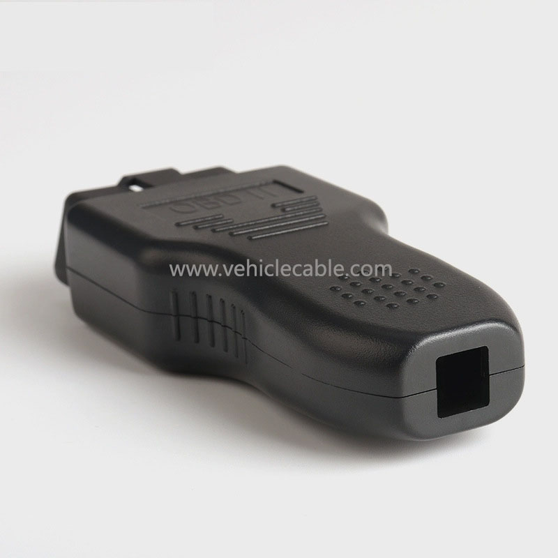 Automotive OBD2 Male Handle Housing OBD 16Pin Plug Hoist Housing J1962M 