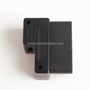 Automotive OBD2 16PIN/pin male plug mini headphone shell OBDII connector J1962M 