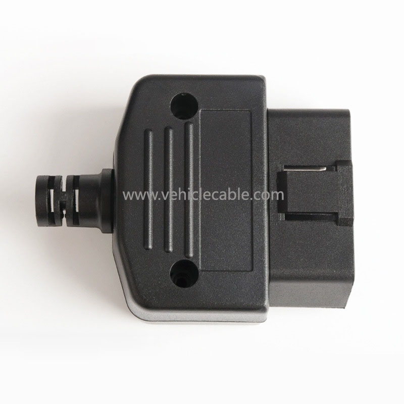 Automotive OBD2 male connector Plug+Shell+Cable+Screw OBD Plug J1962M 