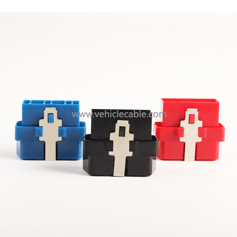 OBD Male OBD2 Male Plug Connector Car Assembly Parts with 16 Terminals 