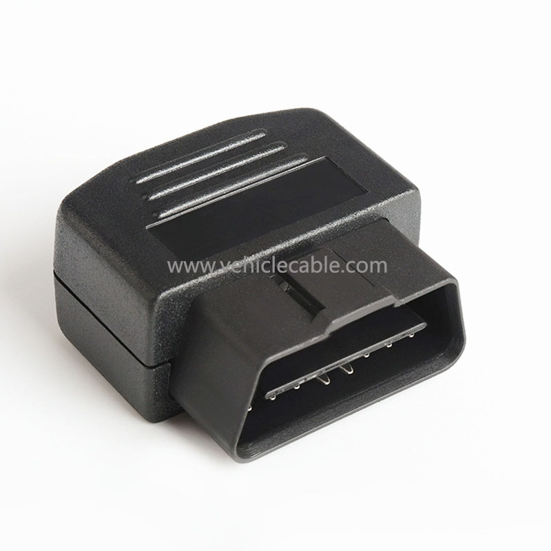  Automotive OBD2 Male Shell Connector OBD Plug+Shell+Screw J1962M No Outlet 