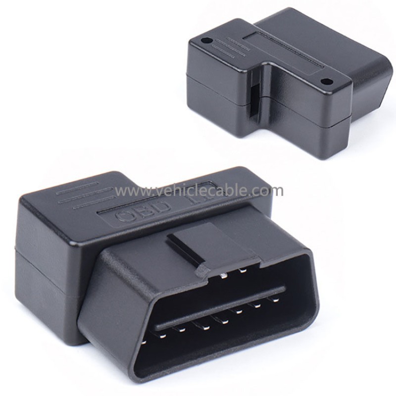 Car OBD MINI shell OBD2 plug connector headset shell J1962M 
