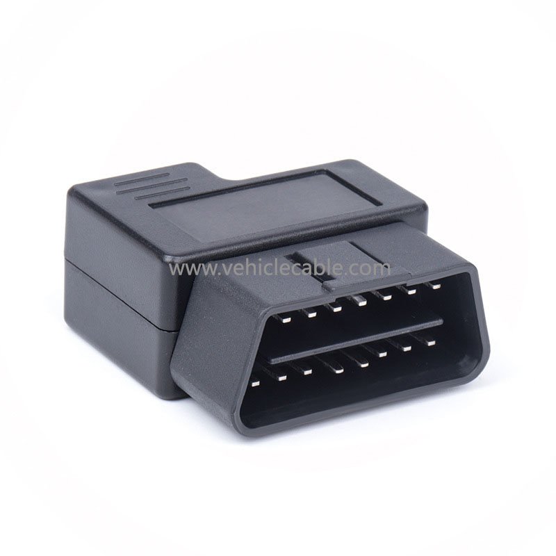 Car OBD MINI shell OBD2 plug connector headset shell J1962M 