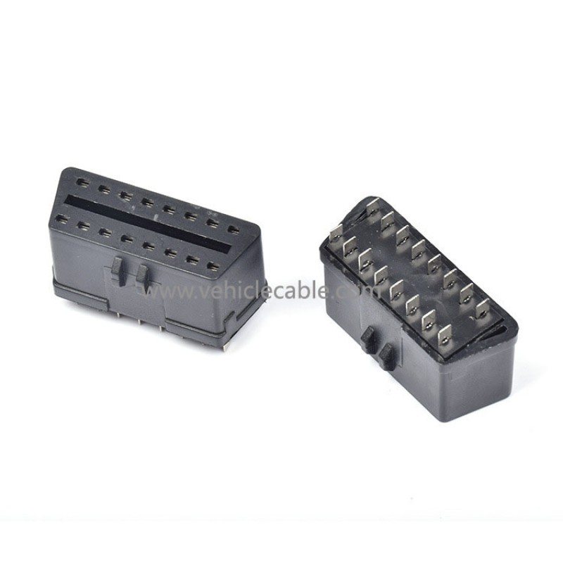 Automotive OBD2 Female Interface Connector OBD Plugs 