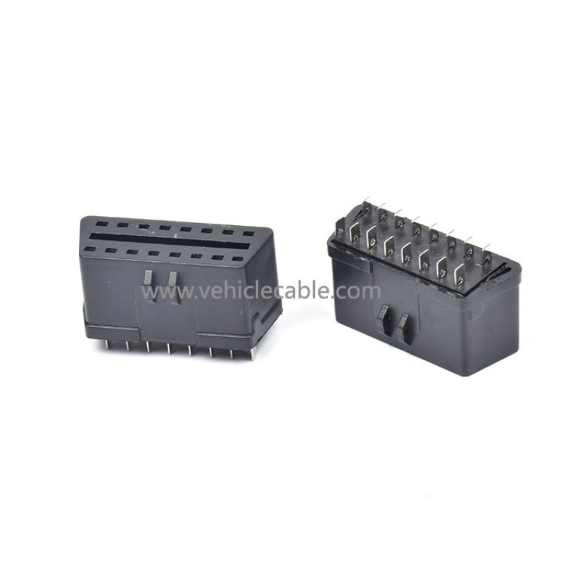 Automotive OBD2 Female Interface Connector OBD Plugs 