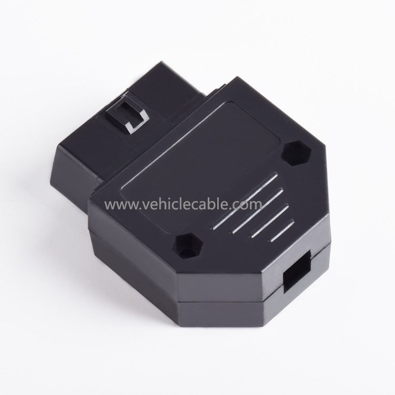 Automotive OBD2 16Pin Female Connector OBD Plug + Shell + Terminals + Screws 