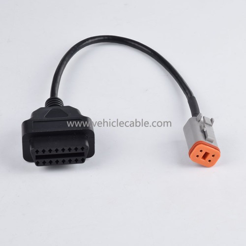 4 pin for Harley Davidson Motorcycle 4 pin motorbike adapter cable Suitable for Harley