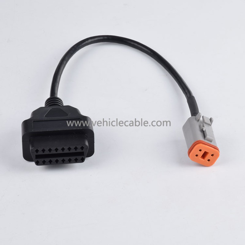 4 pin for Harley Davidson Motorcycle 4 pin motorbike adapter cable Suitable for Harley 