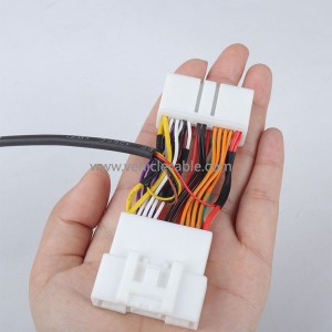 For Tesla OBD adapter cable 26-pin male and female connector TESLAMODEL OBD diagnostic cable 