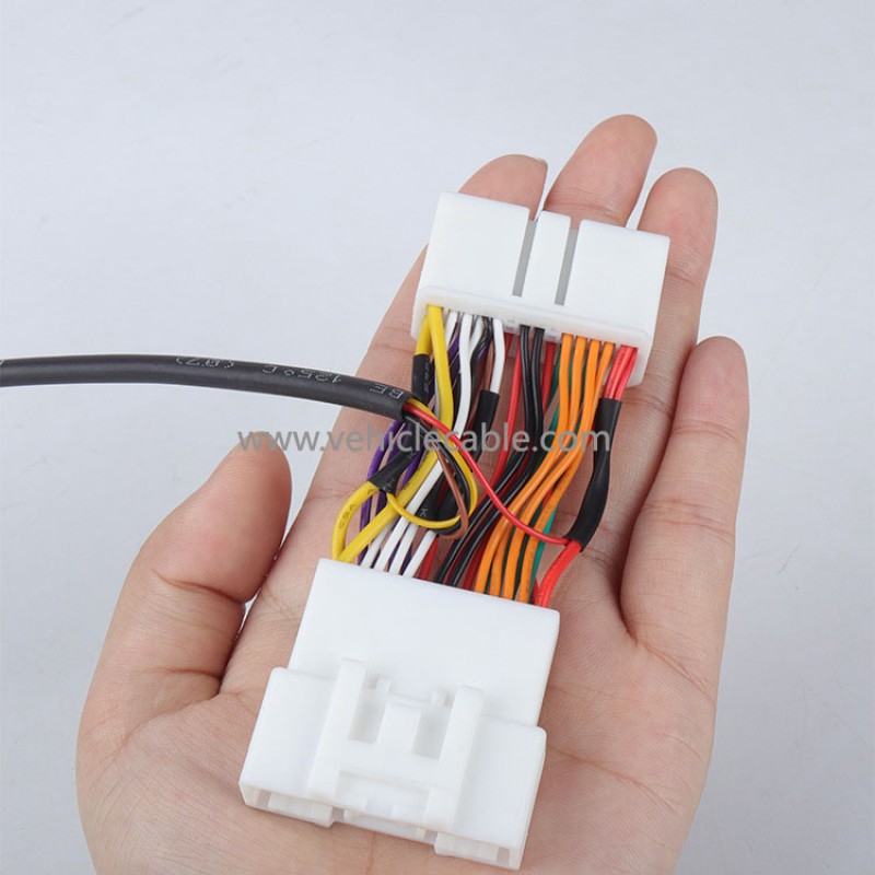 For Tesla OBD adapter cable 26-pin male and female connector TESLAMODEL OBD diagnostic cable 