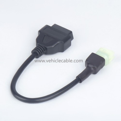 OBD2 to 4 Pin Diagnostic Adapter Cable Motorcycle Honda 4pin Connection Cable