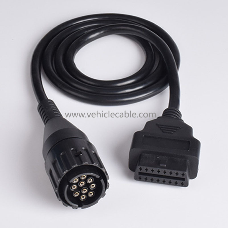 OBD 16Pin to 10pin for BMW BMW Motorcycle Connection Cable 1.5M 