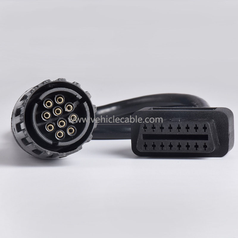 OBD 16Pin to 10pin for BMW BMW Motorcycle Connection Cable 1.5M 