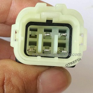 OTKEFDI Motorbike 6Pin OBD Cable Motorcycle OBD Diagnostic Connector for KWSKI Motorbikes 40cm Length 